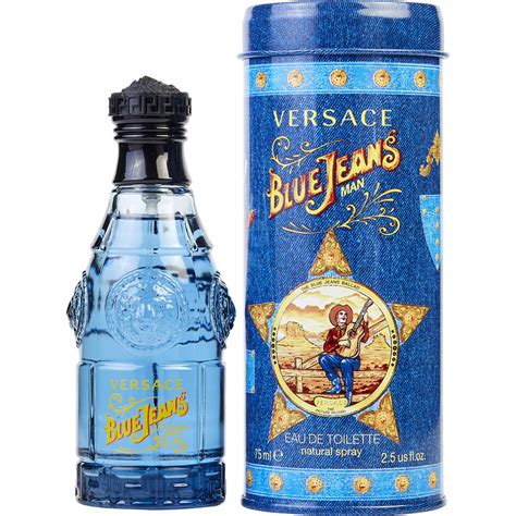 versace blue jeans edt spray 75ml|blue jeans by gianni Versace.